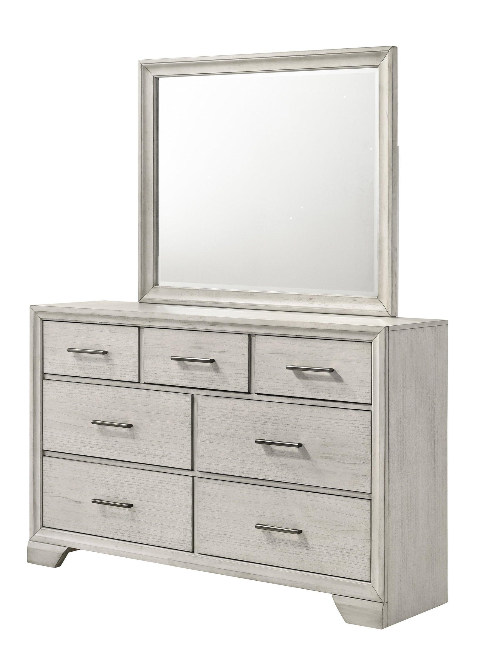 Jaymes White 7 Drawers Dresser