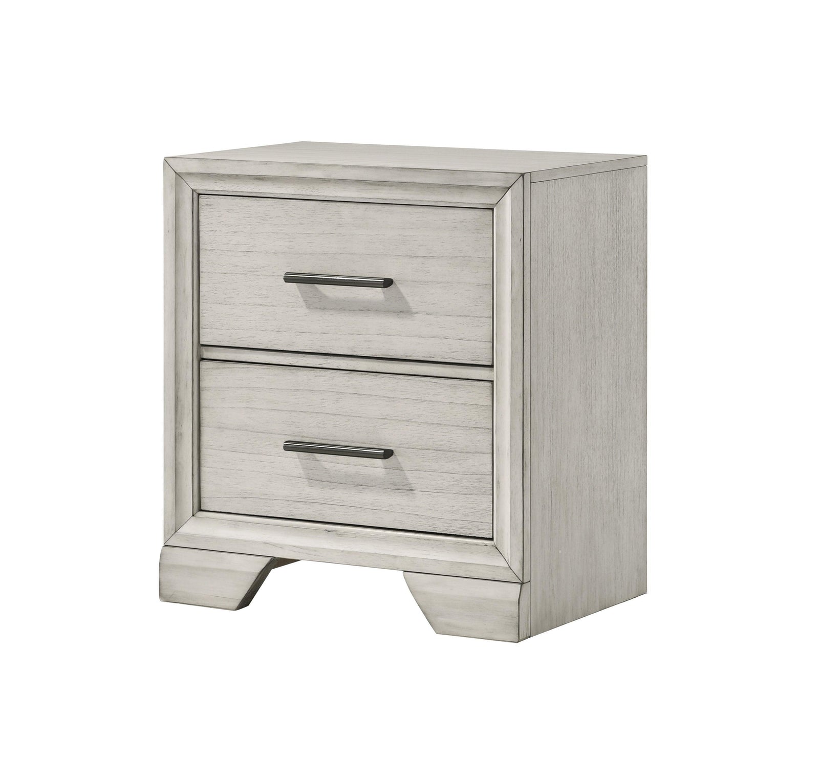 Jaymes White 2 Drawers Nightstand