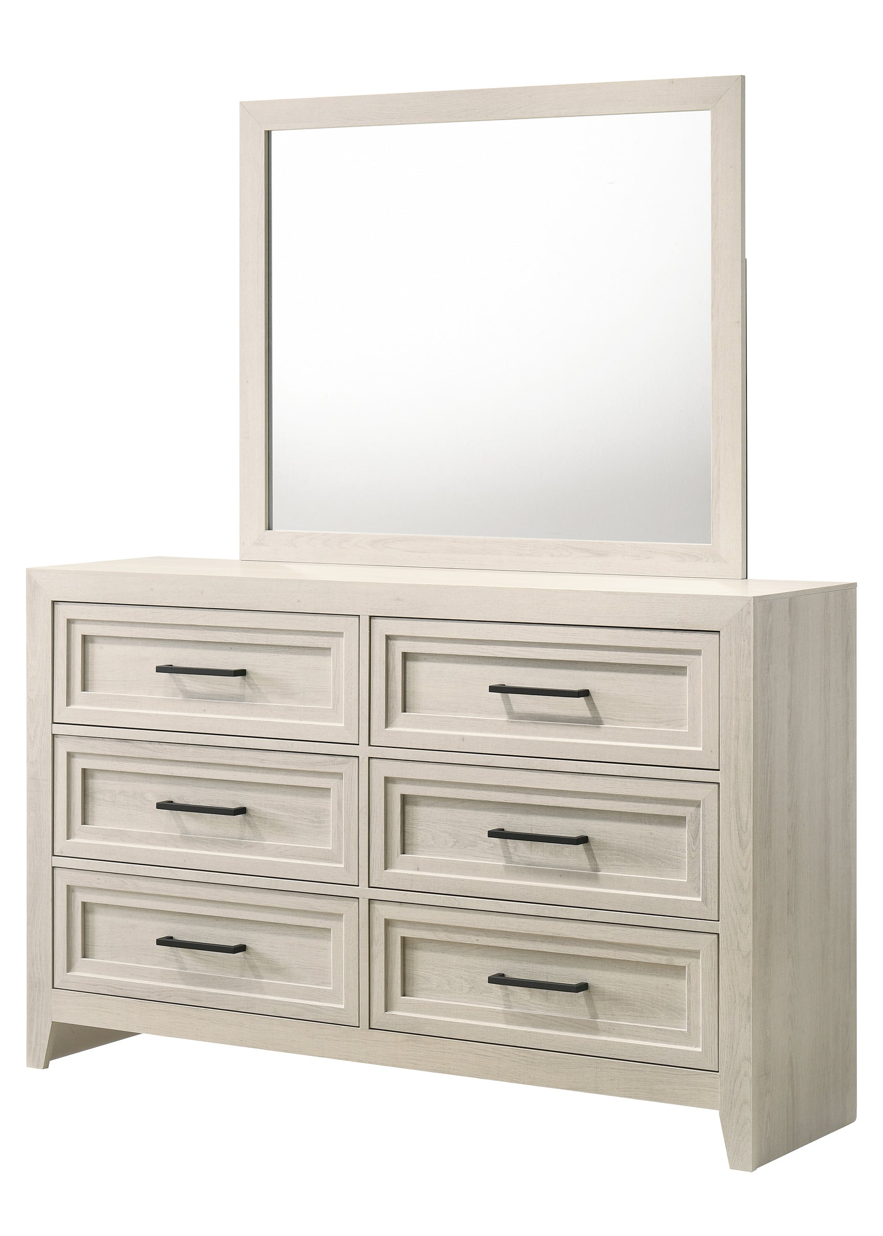 Lorraine Cream Panel King Bed