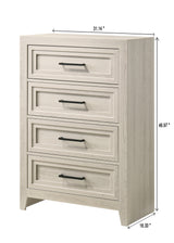 Lorraine Cream Panel King Bed