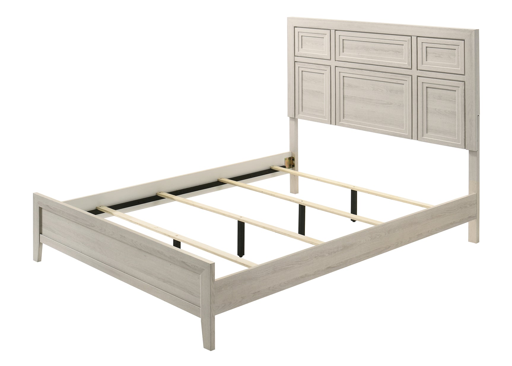 Lorraine Cream Panel King Bed