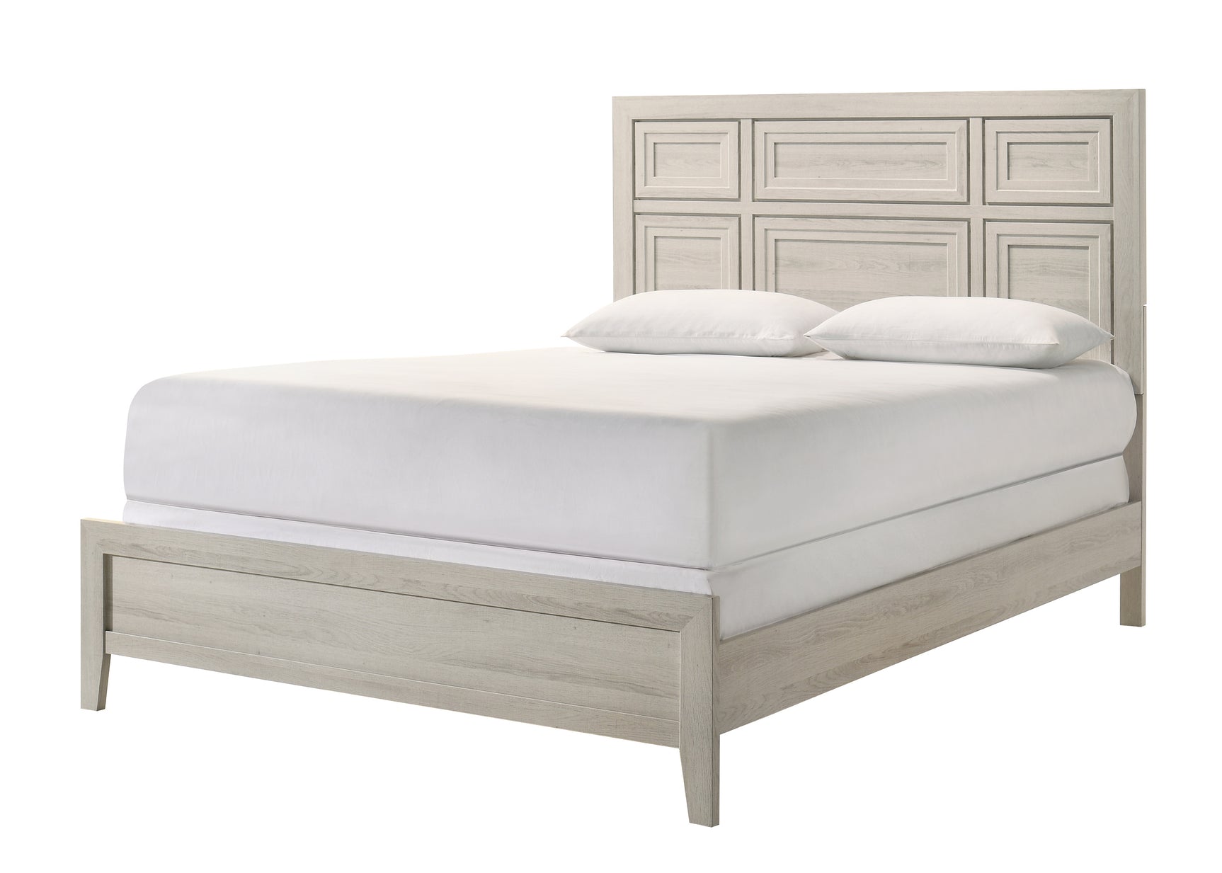 Lorraine Cream Panel King Bed