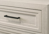 Lorraine Cream Panel King Bed