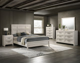 Lorraine Cream Panel King Bed