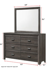 Adelaide Brown Finish Classic And Modern Contemporary Wood Panel Bedroom Set - Ella Furniture