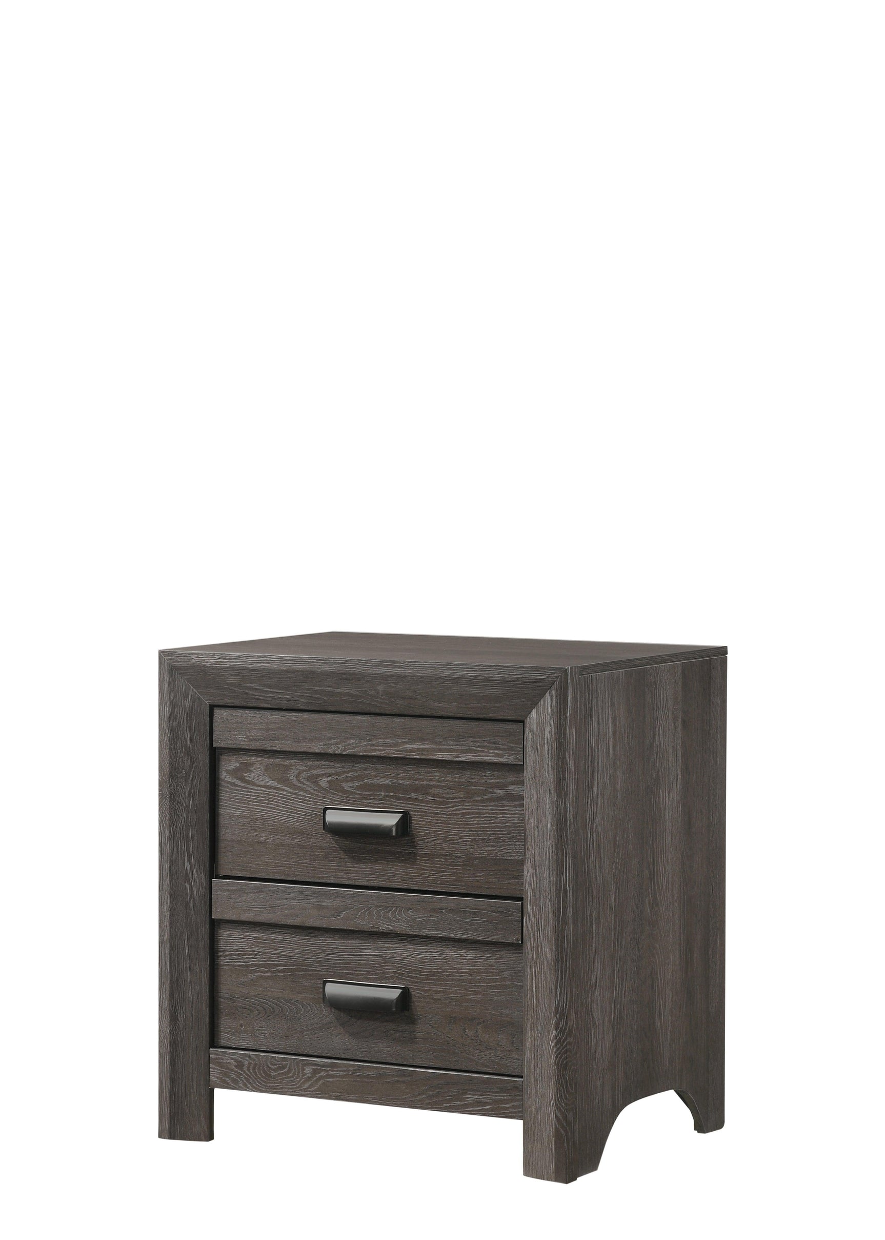 Adelaide Brown Finish Classic And Modern Contemporary Wood Panel Bedroom Set - Ella Furniture
