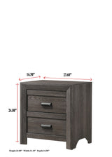 Adelaide Brown Finish Classic And Modern Contemporary Wood Panel Bedroom Set - Ella Furniture