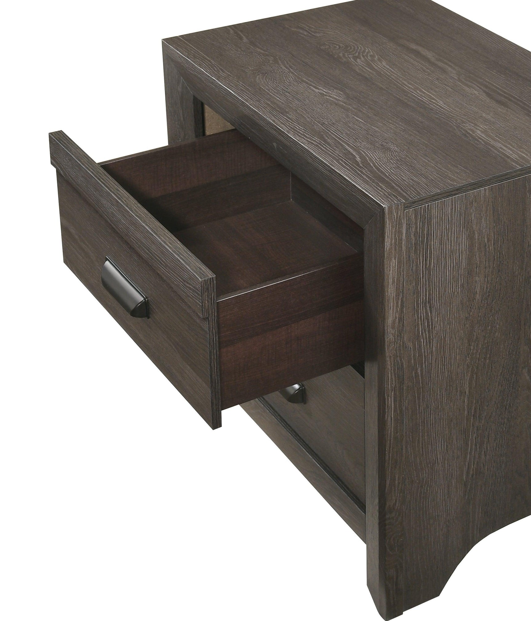 Adelaide Brown Finish Classic And Modern Contemporary Wood Panel Bedroom Set - Ella Furniture