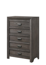 Adelaide Brown Finish Classic And Modern Contemporary Wood Panel Bedroom Set - Ella Furniture