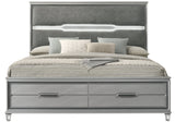Amiri Gray Nightstand