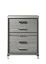 Amiri Gray Nightstand