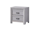 Adelaide Gray Upholstered Panel Full Bed