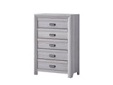 Adelaide Gray Upholstered Panel Full Bed