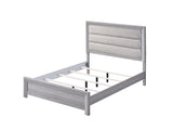 Adelaide Gray Upholstered Panel Full Bed
