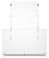 Fortman White Panel Bedroom Set view 17