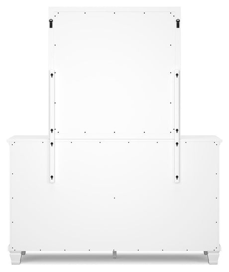 Fortman White Panel Bedroom Set view 17