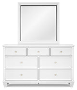 Fortman White Panel Storage Bedroom Set view 13