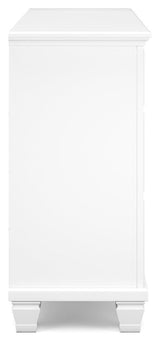 Fortman White Dresser - Ella Furniture