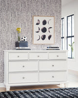 Fortman White Dresser - Ella Furniture