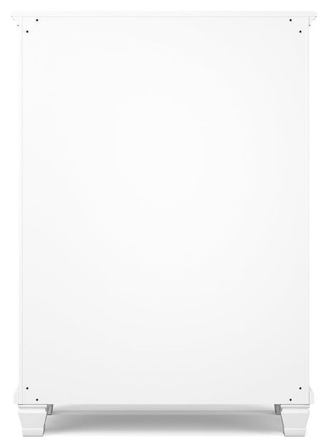 Fortman White Chest Of Drawers - Ella Furniture
