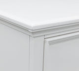Fortman White Chest Of Drawers - Ella Furniture