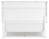 Fortman White Queen Panel Bed