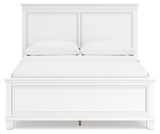 Fortman White Panel Bedroom Set view 7