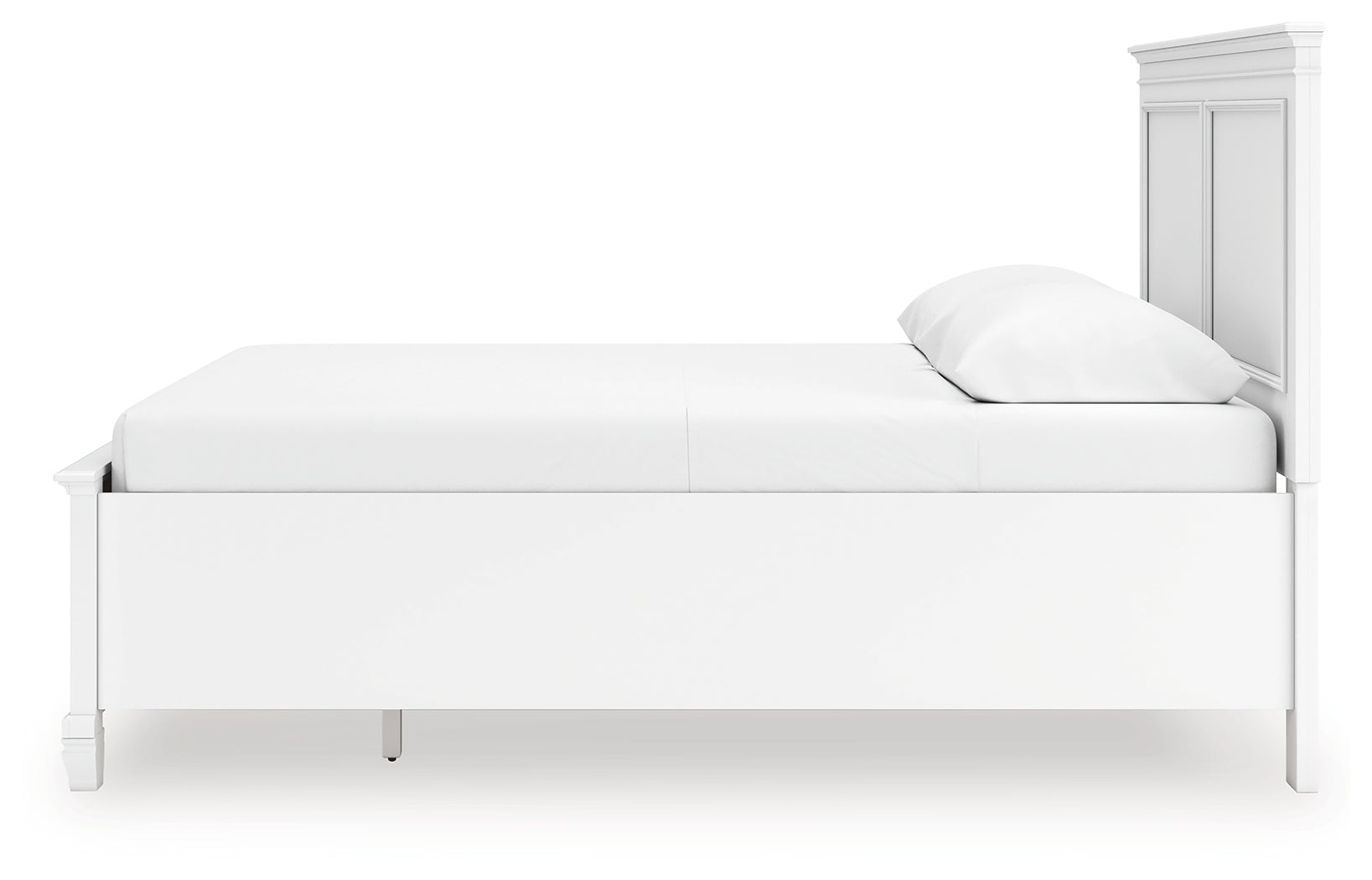 Fortman White Queen Panel Storage Bed