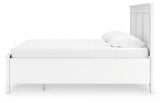 Fortman White King Panel Storage Bed