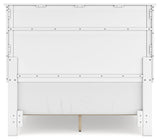Fortman White Full Panel Bed - Full Size