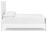 Fortman White Full Panel Bed - Full Size
