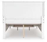 Fortman White Full Panel Storage Bed