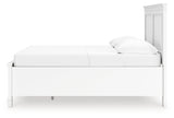 Fortman White Full Panel Storage Bed