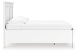 Fortman White Full Panel Storage Bed
