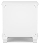 Fortman White Panel Storage Bedroom Set view 23