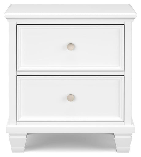 Fortman White Panel Storage Bedroom Set view 20