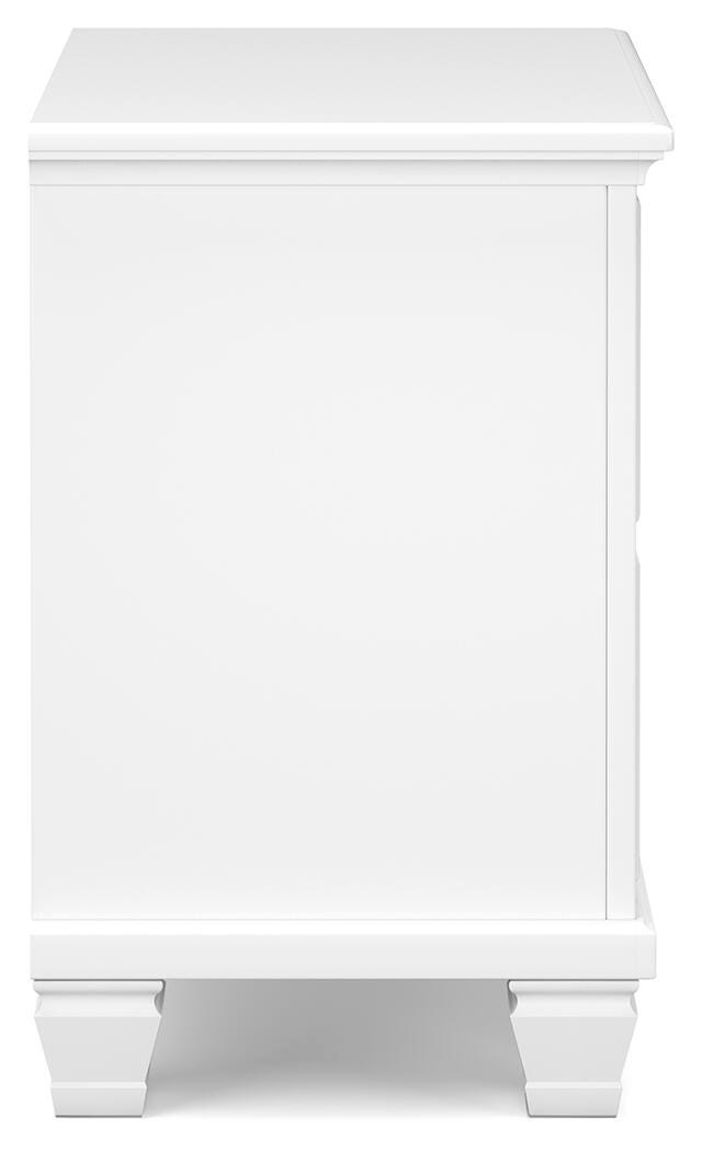 Fortman White Panel Storage Bedroom Set view 22