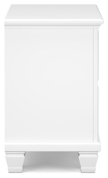 Fortman White Panel Storage Bedroom Set view 22