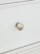 Fortman White Nightstand - Ella Furniture
