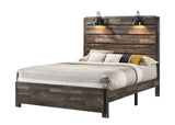 Carter Brown Classic, Sleek And Modern, Wood Platform Bedroom Set - Ella Furniture