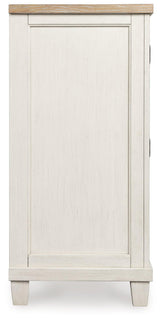 Shaybrock Antique White/Brown Dresser