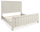 Shaybrock Antique White Queen Panel Bed