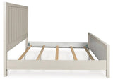 Shaybrock Antique White Queen Panel Bed