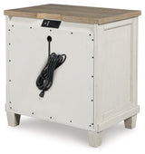 Shaybrock Antique White Panel Bedroom Set view 12