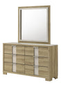 Rangley Driftwood Dresser dresser and mirror by Crownmark | Ella Furniture
