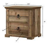 Ella-Mae Natural Nightstand view 3