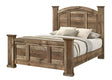 Ella-Mae Natural Poster King Bed from Ella Furniture