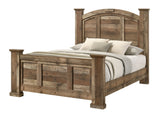 Ella-Mae Natural Poster Queen Bed from Ella Furniture