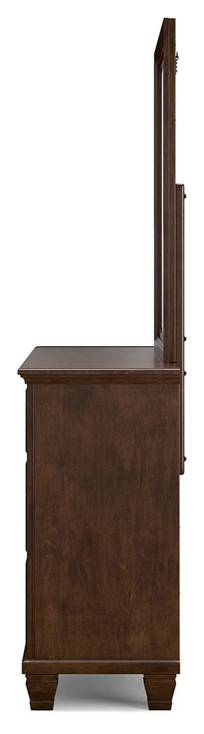 Danabrin Brown Panel Storage Bedroom Set view 12