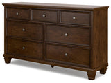 Danabrin Brown Dresser - Ella Furniture